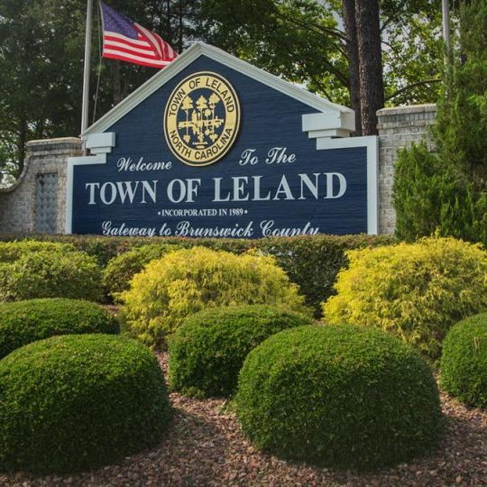 Leland_welcome sign Leland_welcome sign